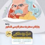 کتاب واژگان سطر به سطر فارسی و املا جامع کنکور سری مینی میکرو طلایی نظام جدید انتشارات گاج